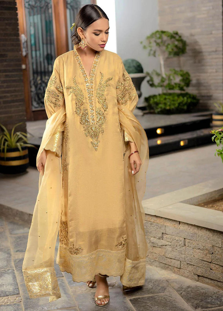 Hue Pret Pret Formal Cotton Silk 3 Piece HUP22M AL-NUR