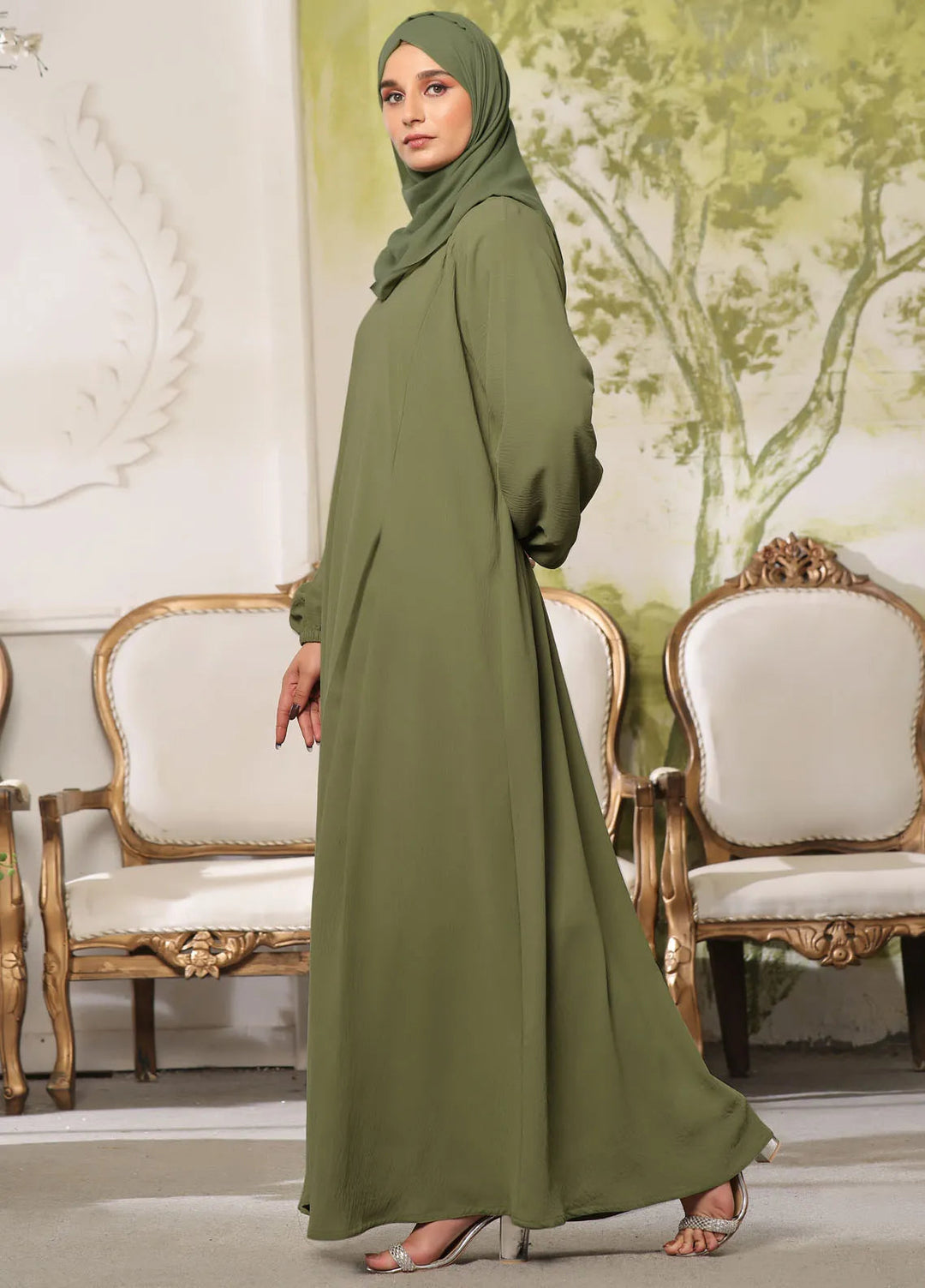 Muslima By TGM Pret Casual Abaya Munazza