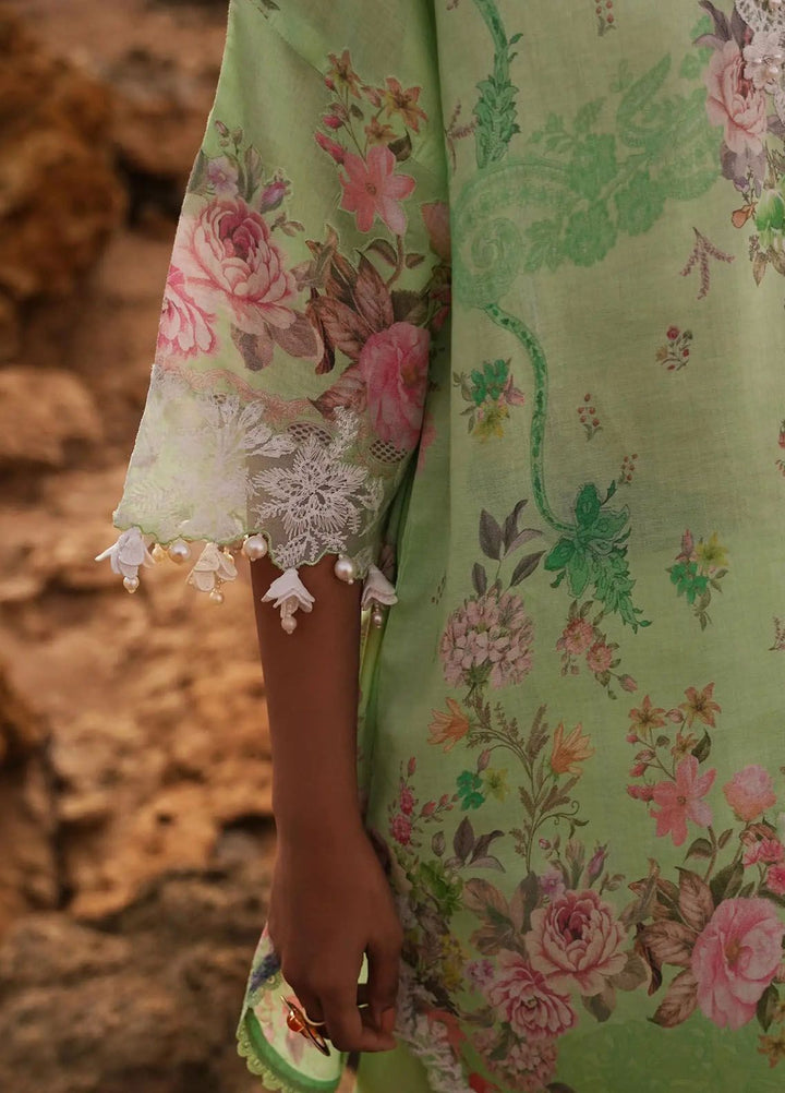 Muzlin By Sana Safinaz Embroidered Lawn Suits Unstitched 3 Piece SS24MZ 13B - Spring Summer Collection