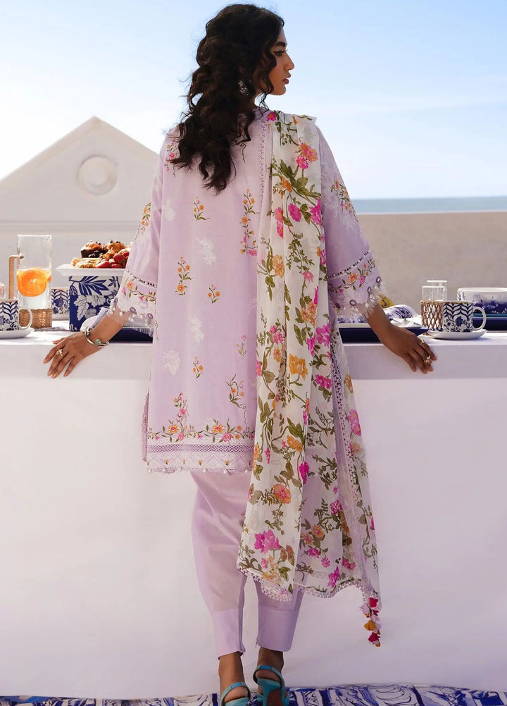 Muzlin By Sana Safinaz Embroidered Lawn Suits Unstitched 3 Piece SS24MZ 19A - Spring Summer Collection