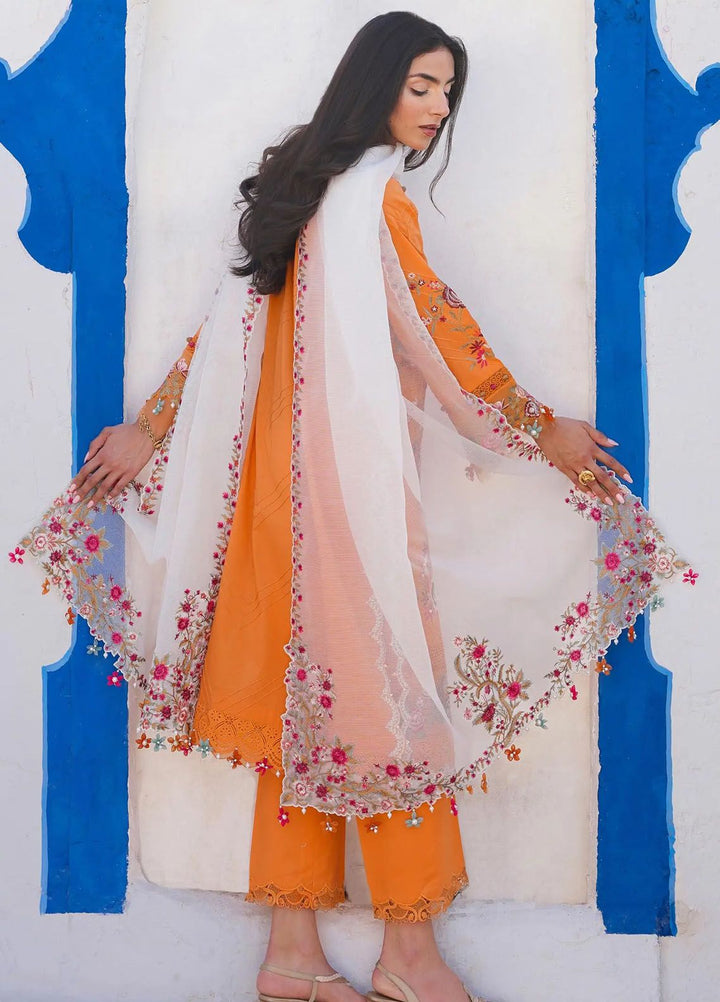 Muzlin By Sana Safinaz Embroidered Lawn Suits Unstitched 3 Piece SS24MZ 2B - Spring Summer Collection