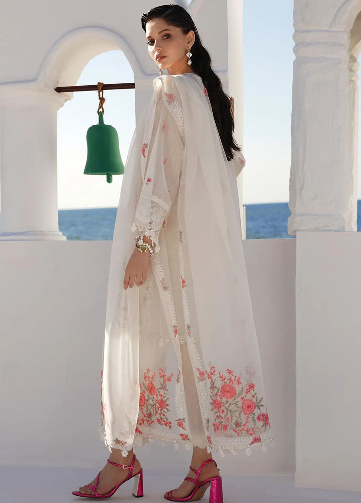 Muzlin By Sana Safinaz Embroidered Net Suits Unstitched 3 Piece SS24MZ 1A - Spring Summer Collection