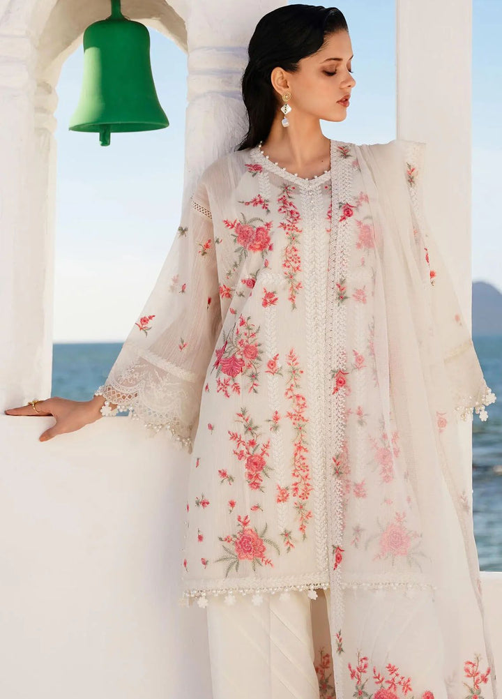 Muzlin By Sana Safinaz Embroidered Net Suits Unstitched 3 Piece SS24MZ 1A - Spring Summer Collection