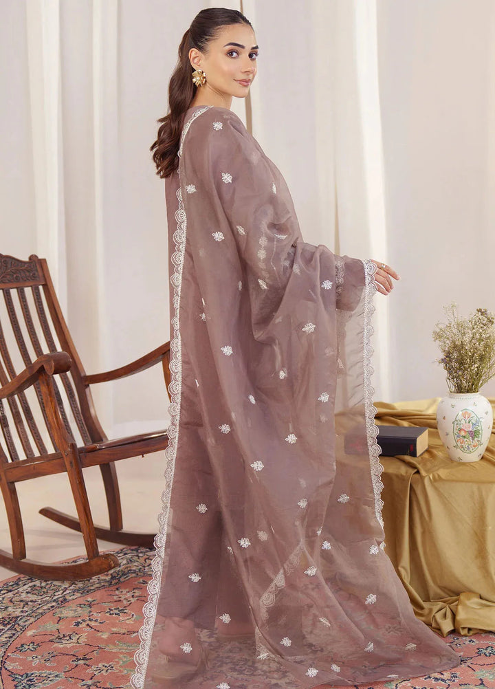 Mystic Motifs By Hana Pret Embroidered Cotton 3 Piece Suit Derya