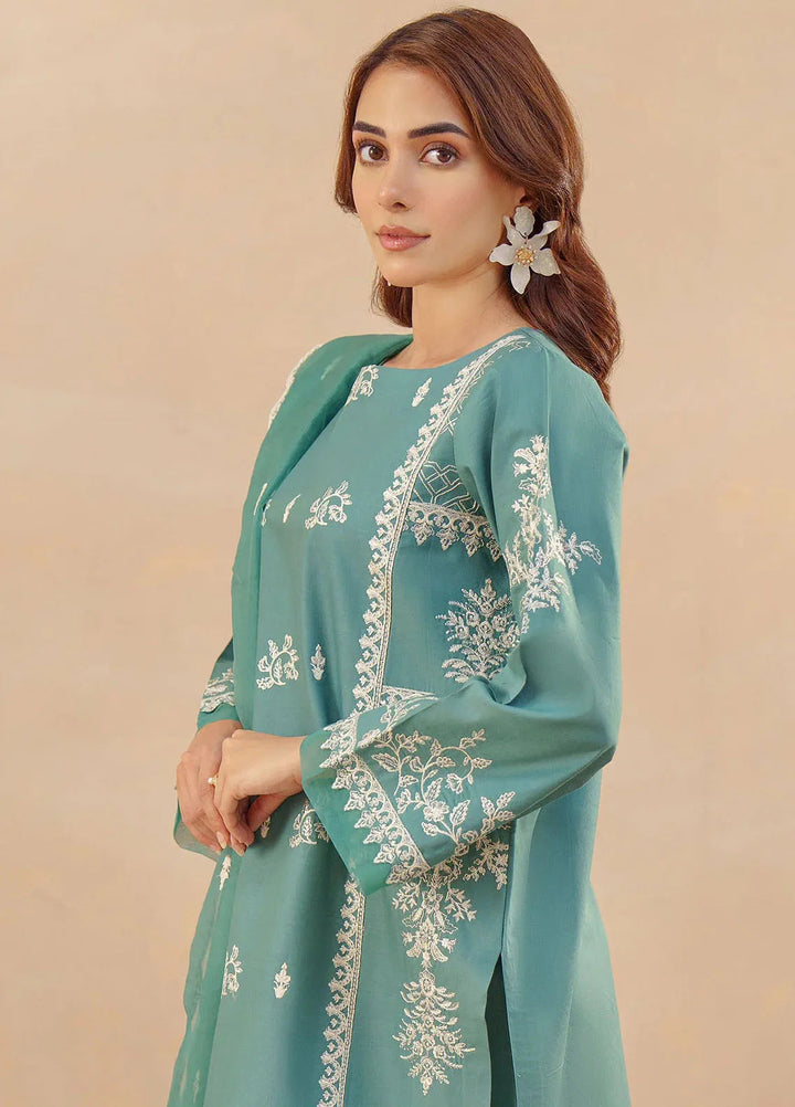 Mystic Motifs By Hana Pret Embroidered Cotton 3 Piece Suit Guzel