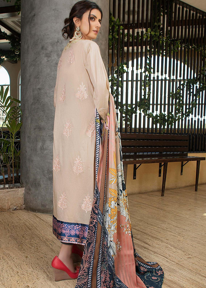 Chandelier By Mystique Embroidered Lawn Suits Unstitched 3 Piece MYS22C FC-02 - Festive Collection