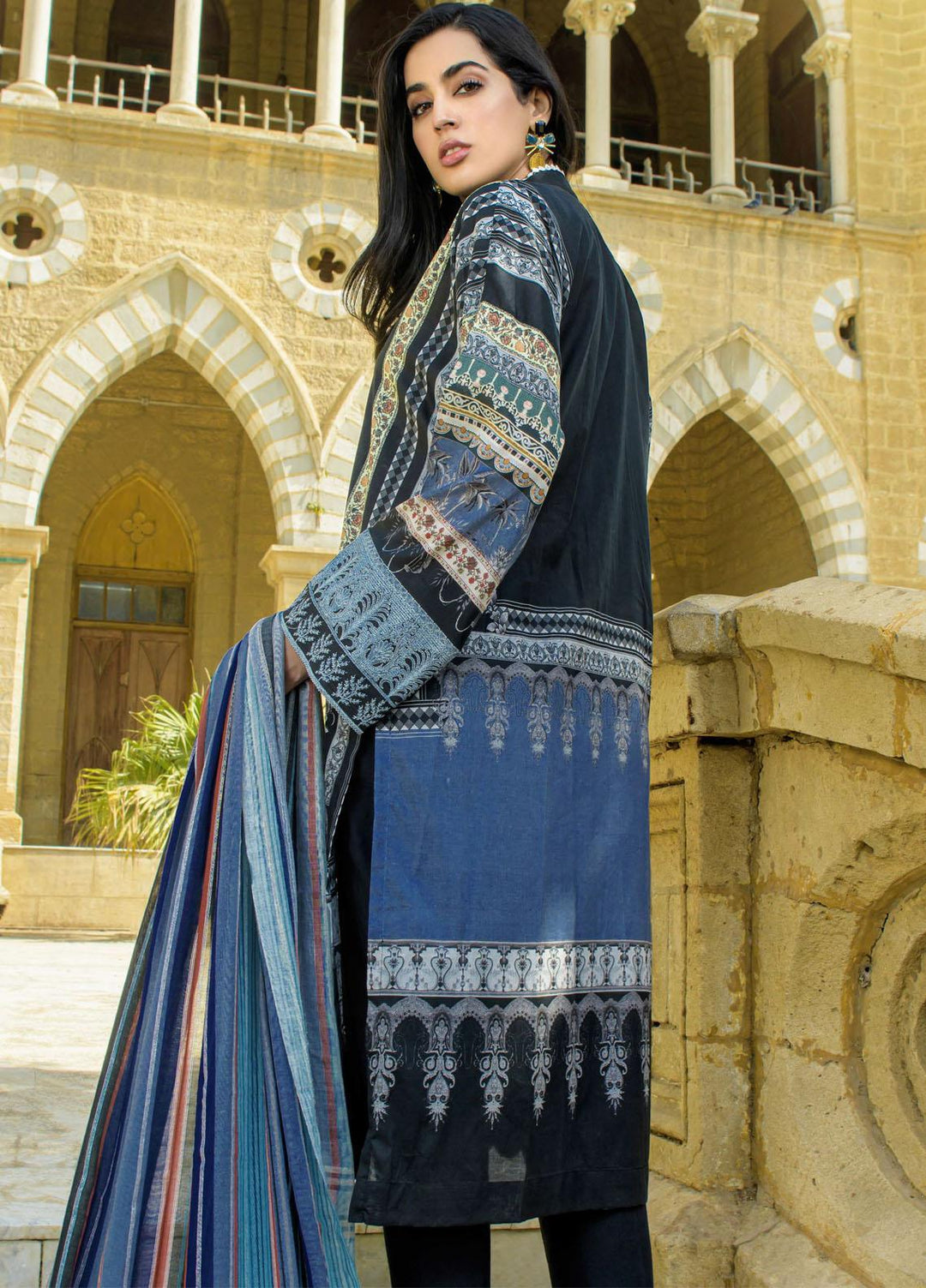 Mystique Embroidered Lawn Suits Unstitched 3 Piece MYS21SS 01 - Spring / Summer Collection