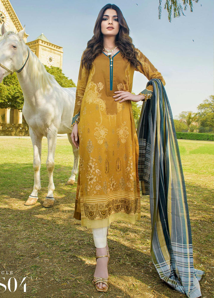Mystique Embroidered Lawn Suits Unstitched 3 Piece MYS21SS 04 - Spring / Summer Collection