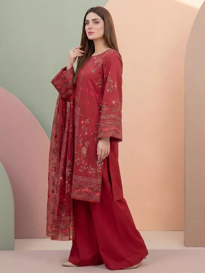 Salitex Women Unstitched Printed Lawn 3 Piece Suit SSW8U3P447 Casual Collection