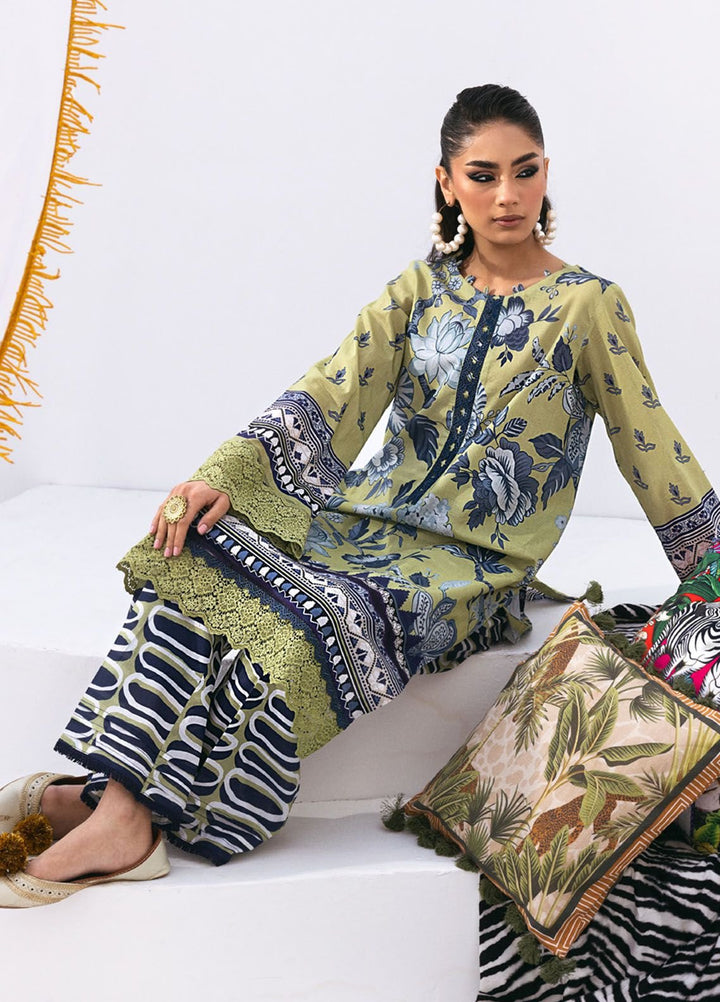 N Girl by Nureh Printed Lawn Suits Unstitched 2 Piece NU24NG NGL-07 - Summer Collection