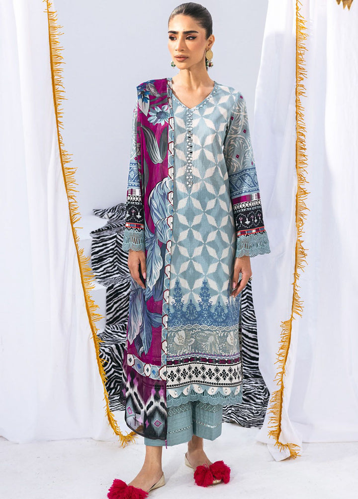 N Girl by Nureh Printed Lawn Suits Unstitched 2 Piece NU24NG NGL-09 - Summer Collection