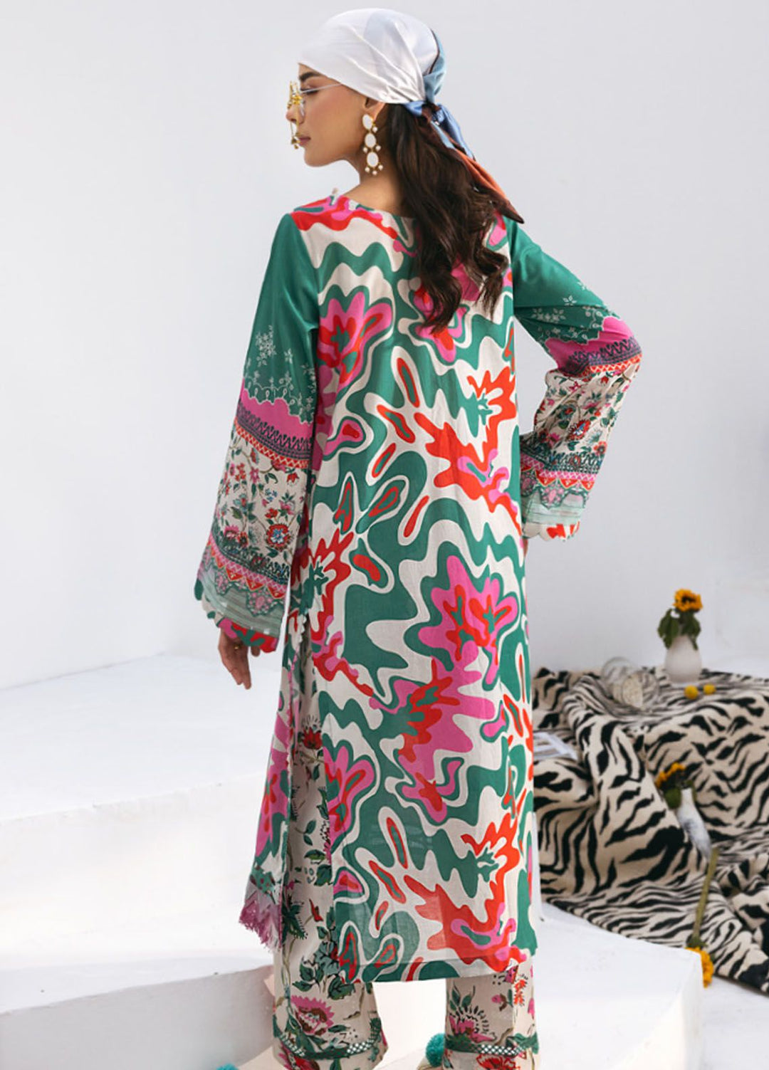 N Girl by Nureh Printed Lawn Suits Unstitched 2 Piece NU24NG NGL-10 - Summer Collection
