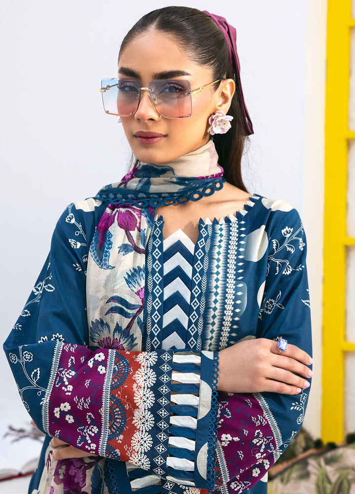 N Girl by Nureh Printed Lawn Suits Unstitched 2 Piece NU24NG NGL-12 - Summer Collection