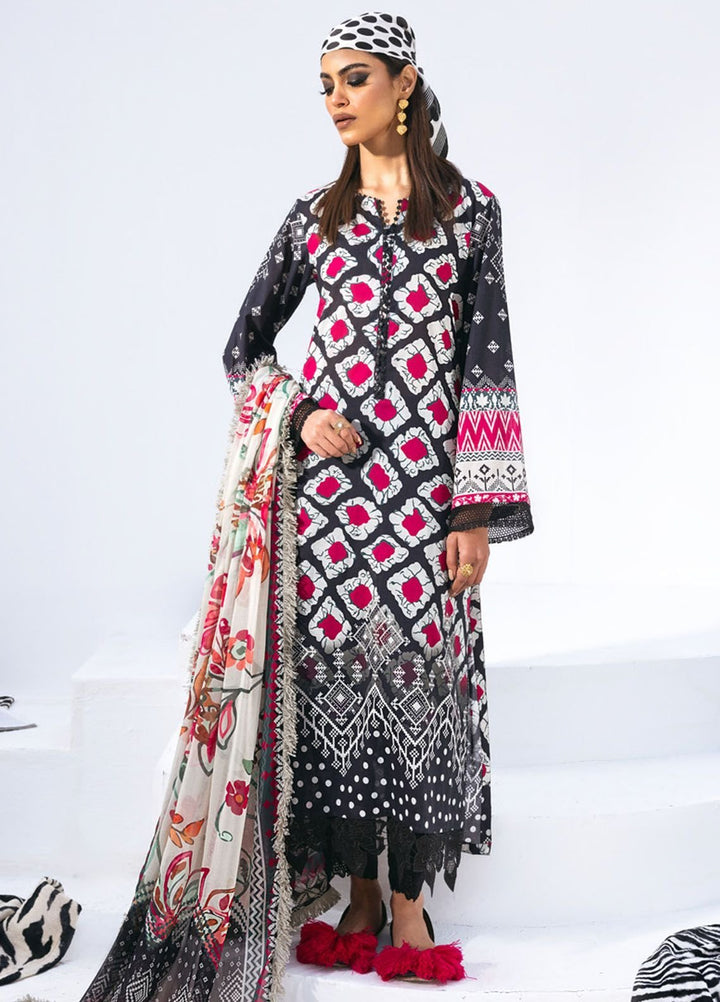 N Girl by Nureh Printed Lawn Suits Unstitched 3 Piece NU24NG NGL-05 - Summer Collection