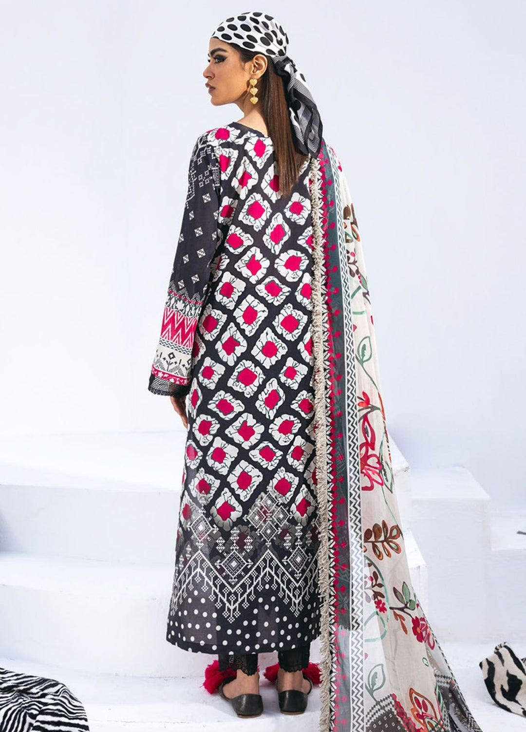 N Girl by Nureh Printed Lawn Suits Unstitched 3 Piece NU24NG NGL-05 - Summer Collection