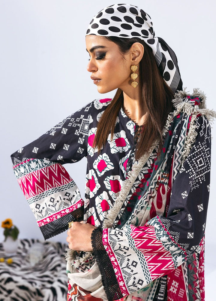 N Girl by Nureh Printed Lawn Suits Unstitched 3 Piece NU24NG NGL-05 - Summer Collection