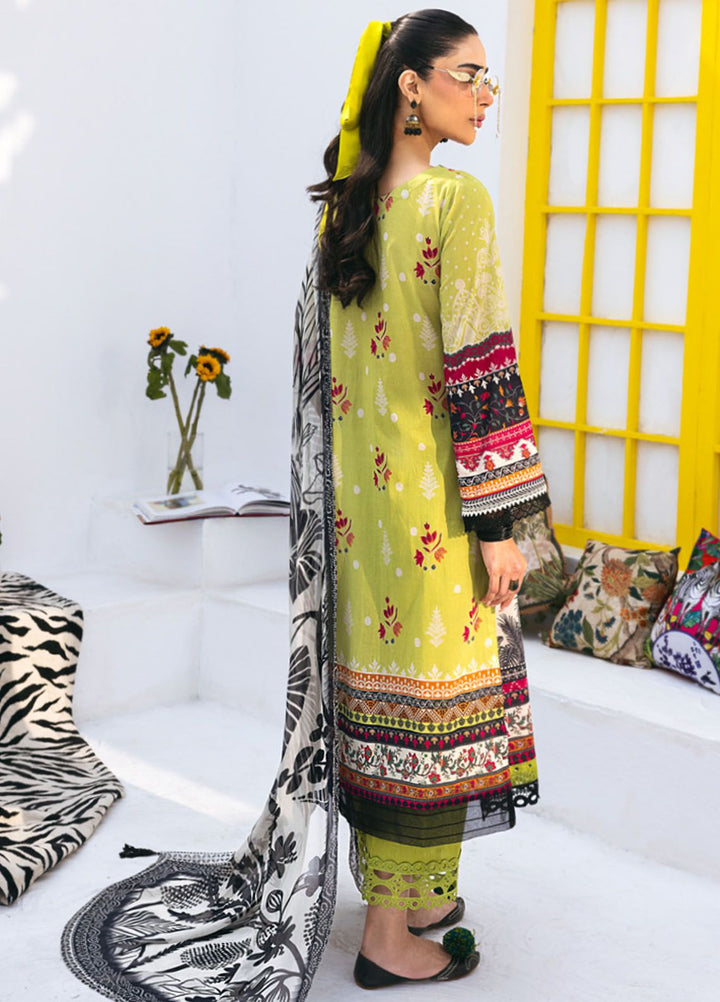 N Girl by Nureh Printed Lawn Suits Unstitched 3 Piece NU24NG NGL-11 - Summer Collection