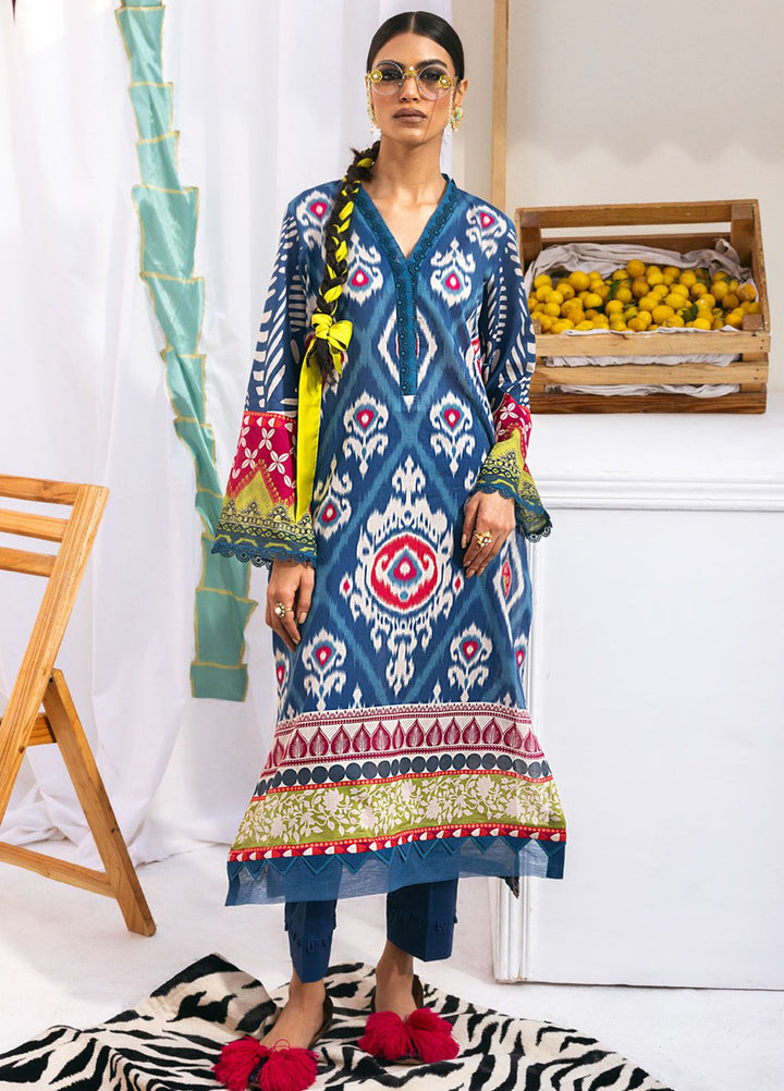 N Girl by Nureh Printed Lawn  Unstitched Kurti NU24NG NGL-01 - Summer Collection