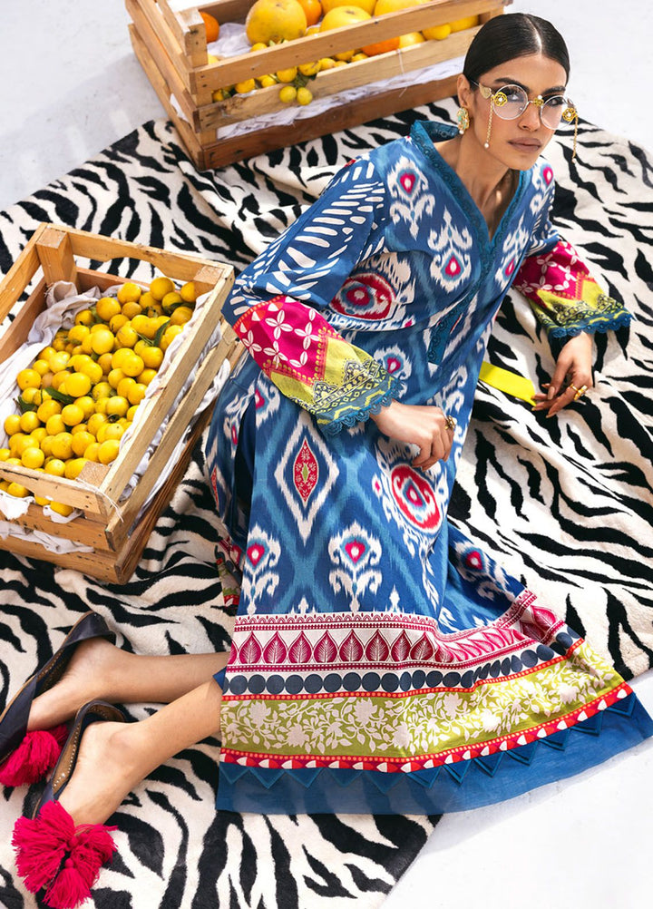 N Girl by Nureh Printed Lawn  Unstitched Kurti NU24NG NGL-01 - Summer Collection