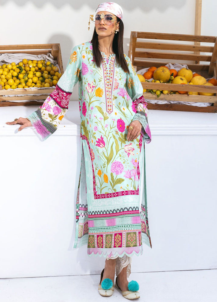 N Girl by Nureh Printed Lawn  Unstitched Kurti NU24NG NGL-04 - Summer Collection
