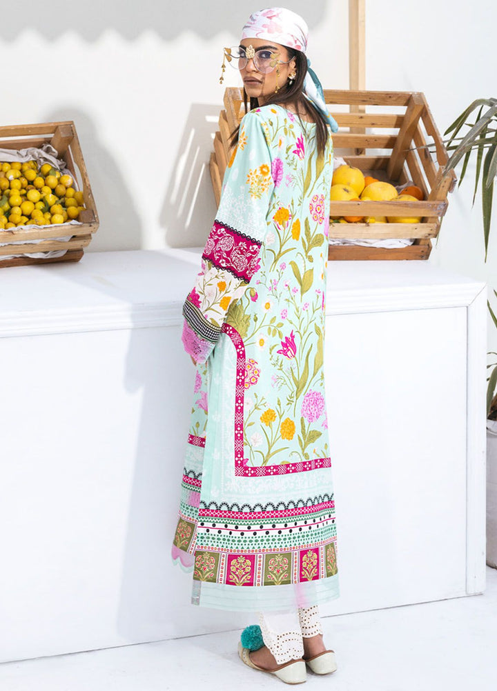 N Girl by Nureh Printed Lawn  Unstitched Kurti NU24NG NGL-04 - Summer Collection