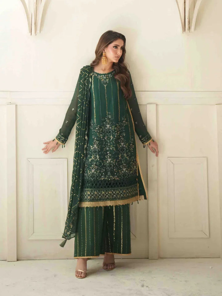Salitex Unstitched Embroidered Chiffon 3 Piece Suit SUNS8CH512 Festive Collection