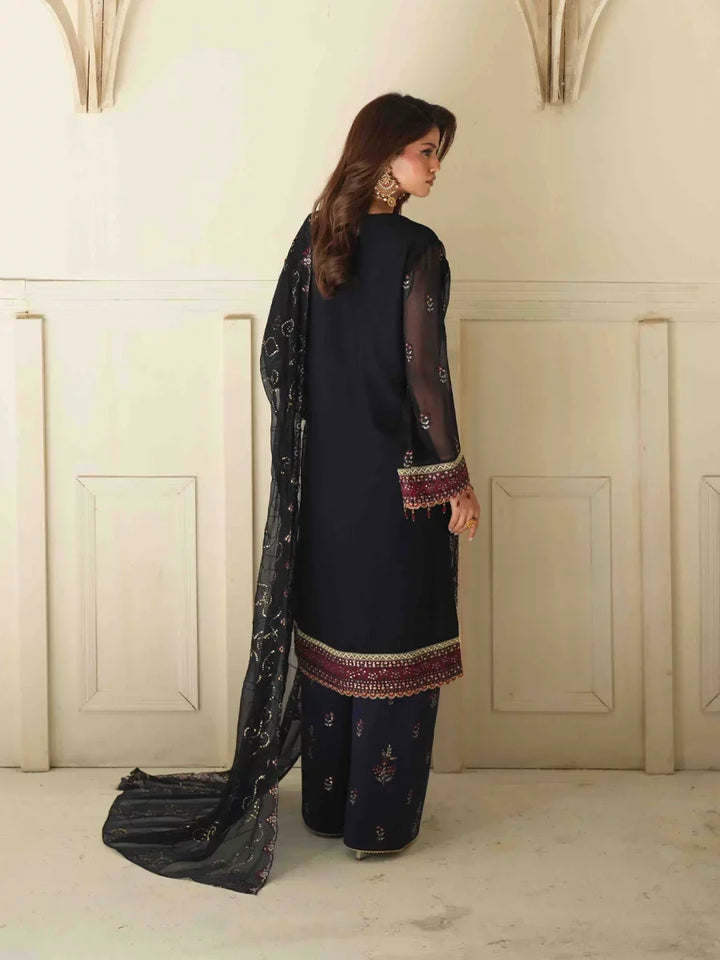 Salitex Unstitched Embroidered Chiffon 3 Piece Suit SUNS8CH510 Festive Collection