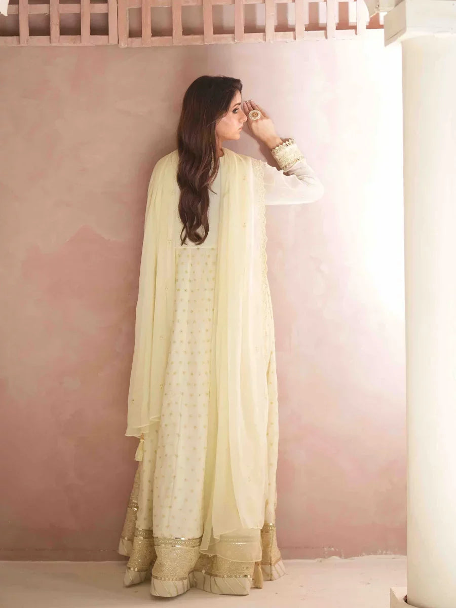Salitex Unstitched Embroidered Chiffon 3 Piece Suit SUNS8CH504 Festive Collection