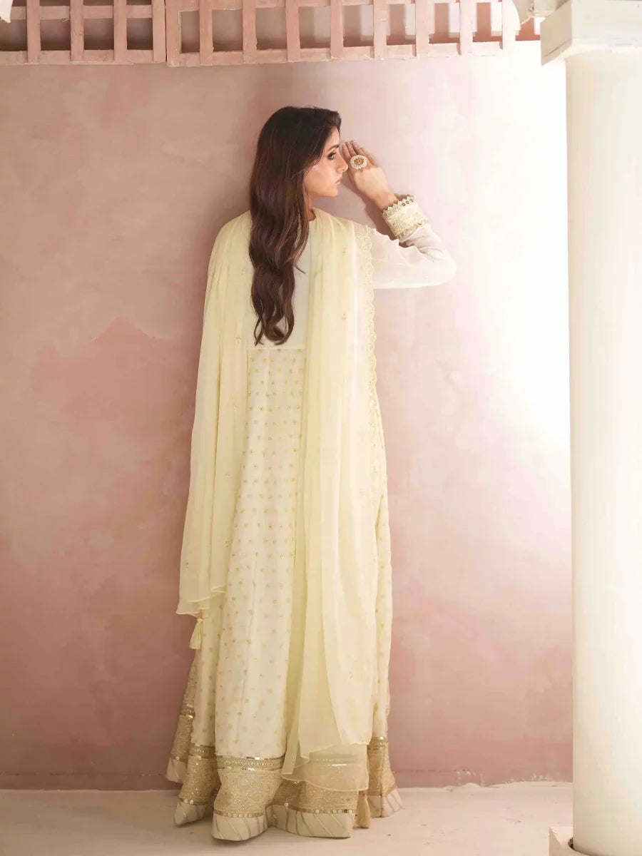Salitex Unstitched Embroidered Chiffon 3 Piece Suit SUNS8CH504 Festive Collection