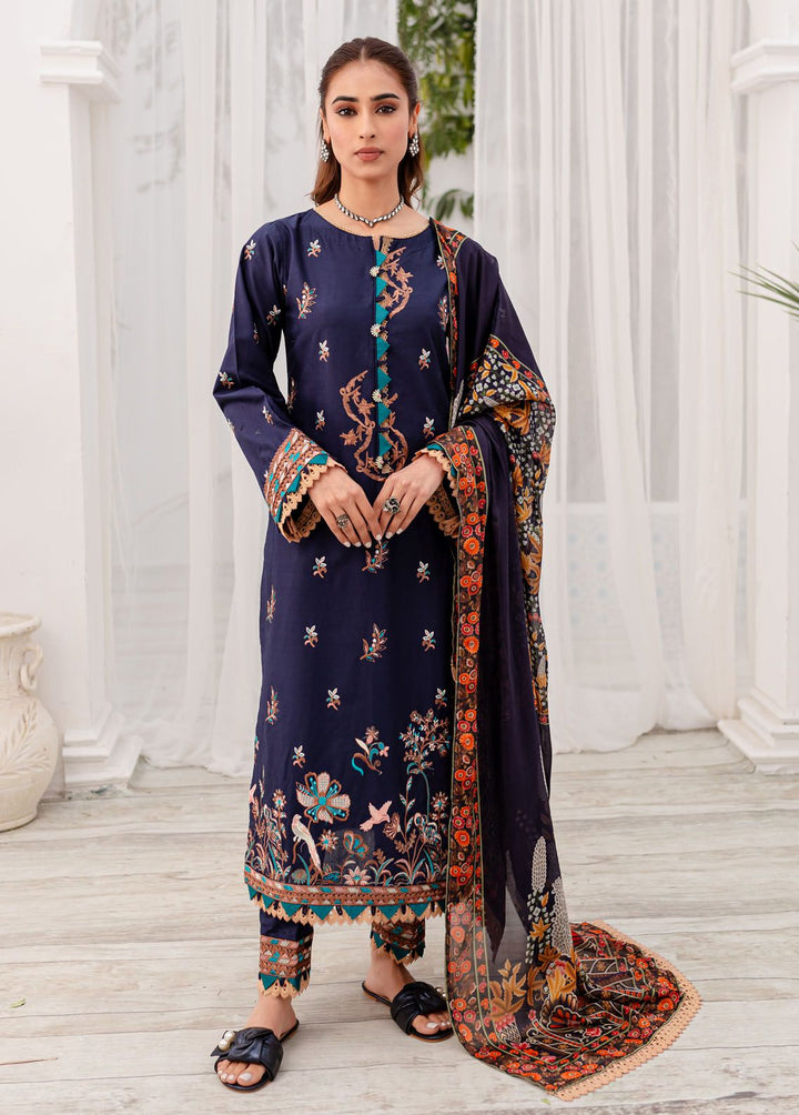 Naayas Embroidered Lawn Suits Unstitched 3 Piece NS24L Amaya - Summer Collection