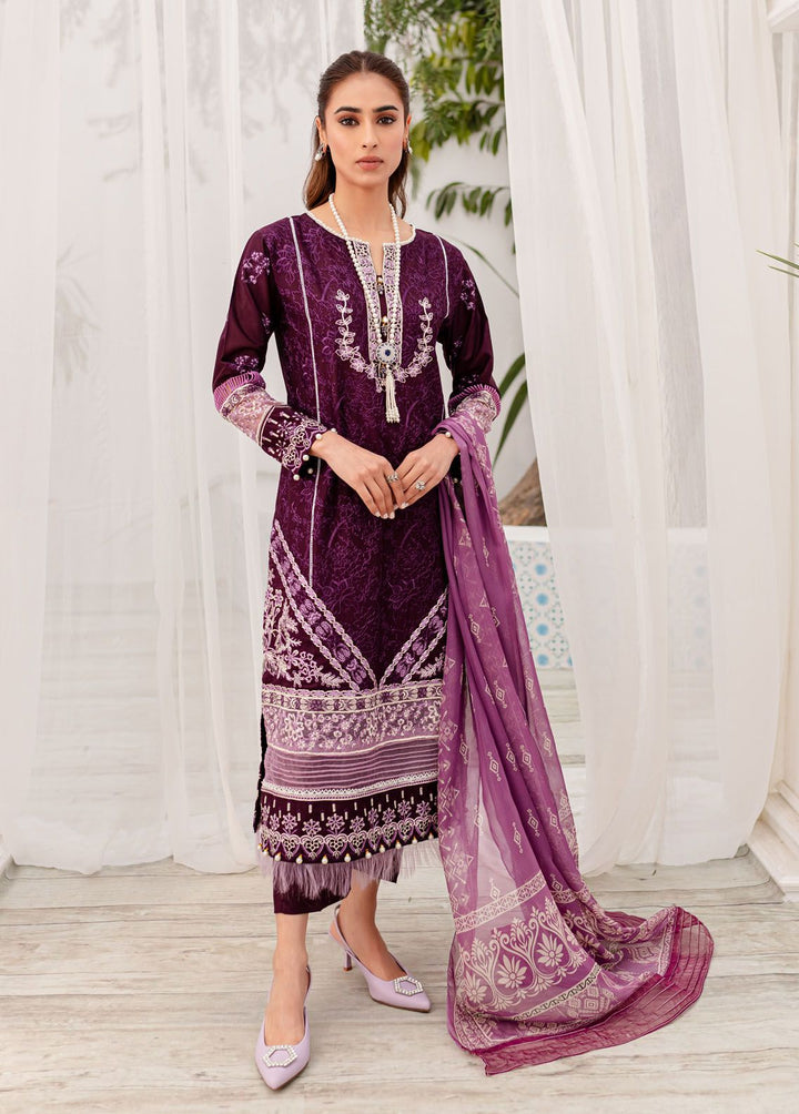 Naayas Embroidered Lawn Suits Unstitched 3 Piece NS24L Inza - Summer Collection