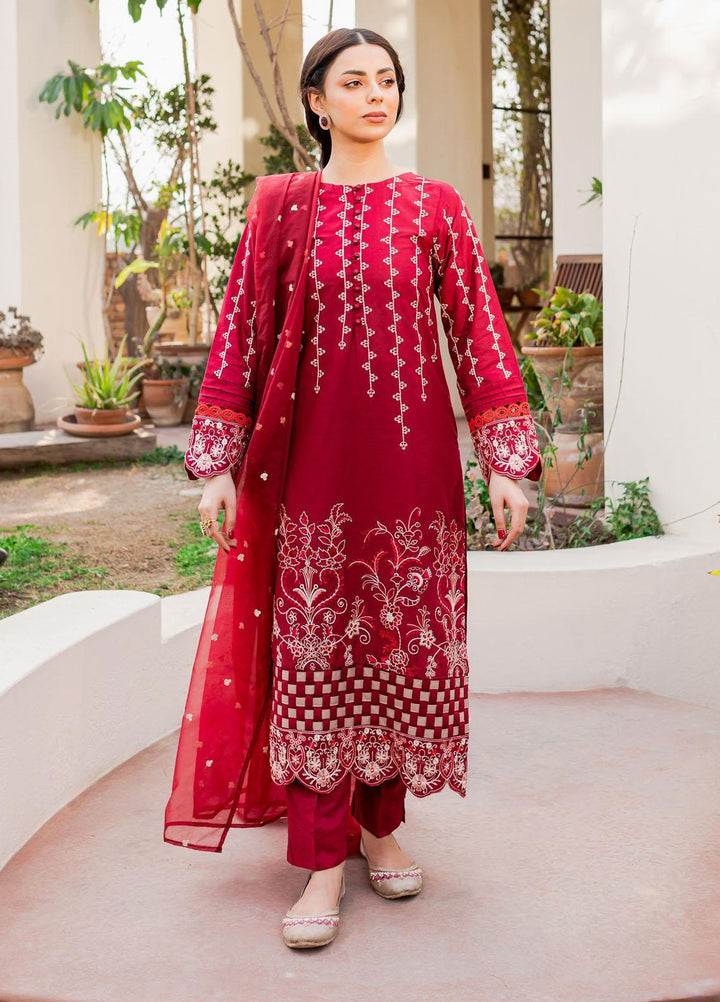 Naayas Embroidered Lawn Suits Unstitched 3 Piece NA23SL Rosa - Summer Collection