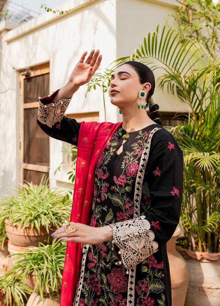 Naayas Embroidered Lawn Suits Unstitched 3 Piece NA23SL Merak - Summer Collection