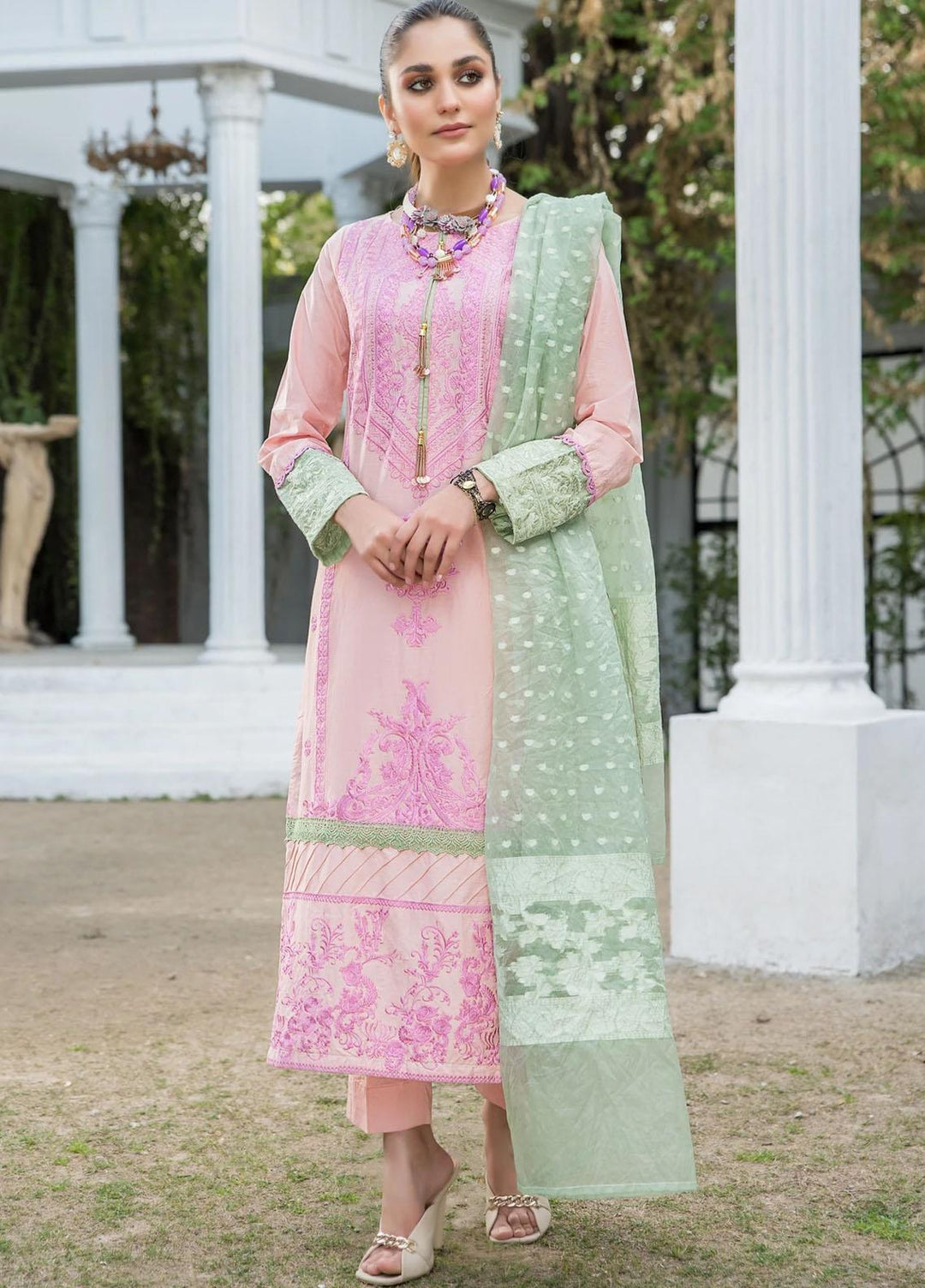 Naayas Luxury Pret  Lawn Shirt Fidel