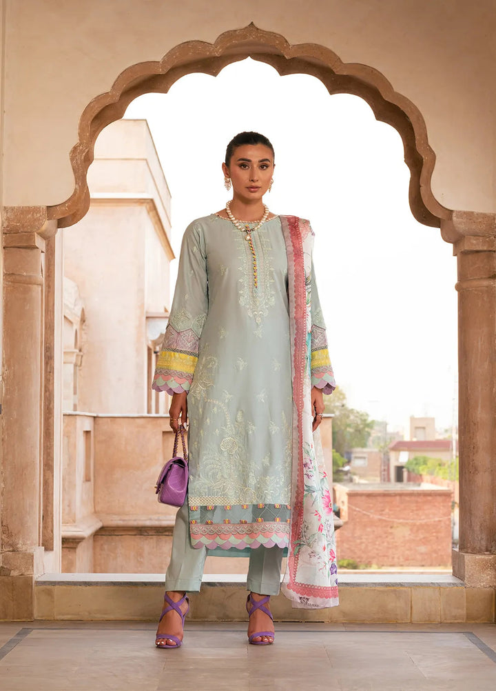 Naayas Pret Embroidered Lawn 3 Piece Suit Camilla