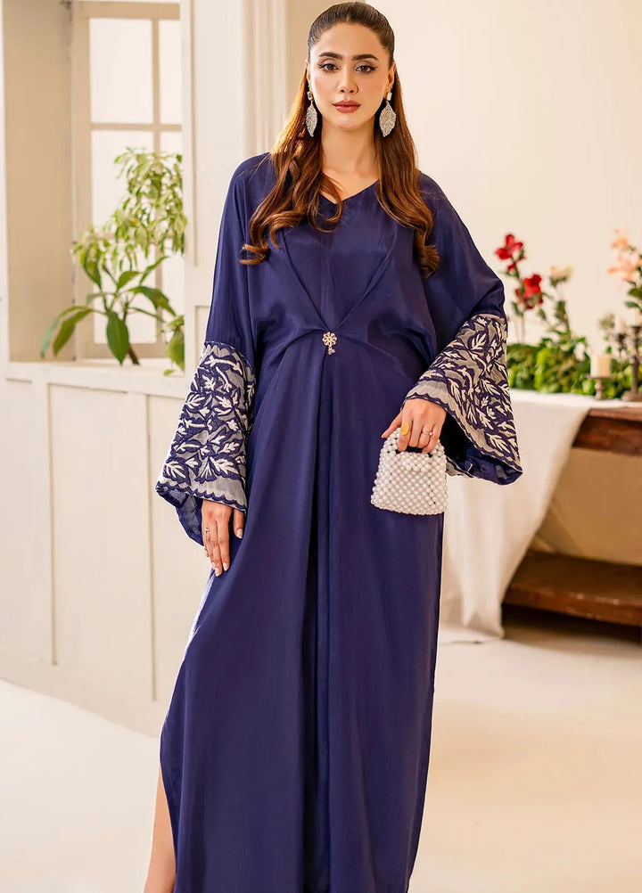 Naayas Pret Embroidered Silk Kaftan Anika