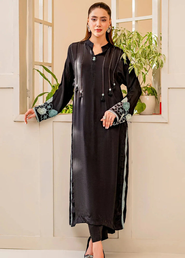 Naayas Pret Embroidered Silk Shirt Dreamy