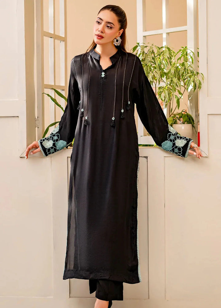 Naayas Pret Embroidered Silk Shirt Dreamy