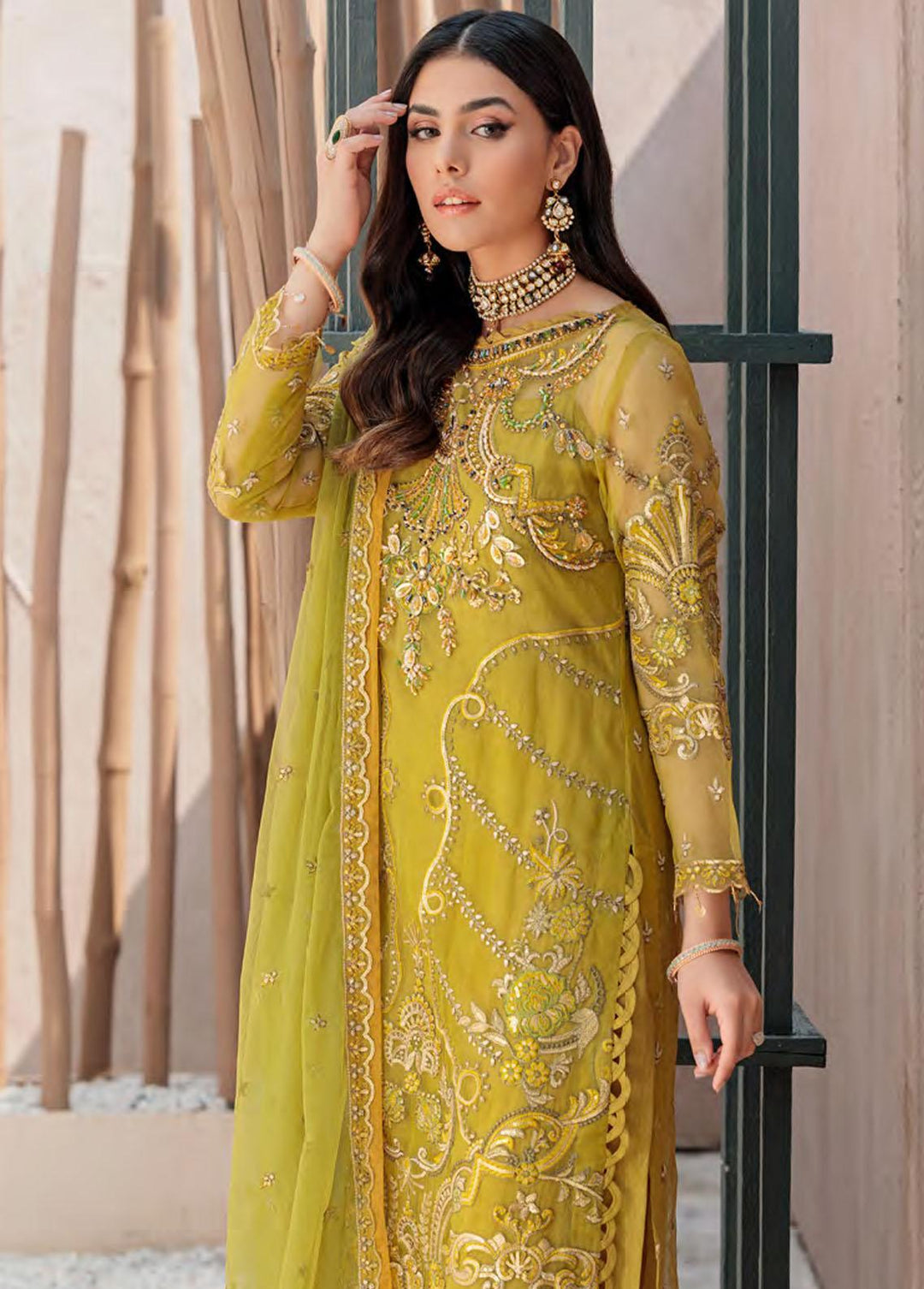 Nafasat By Emaan Adeel Embroidered Organza Suits Unstitched 3 Piece EA22N NF-02 - Formal Collection