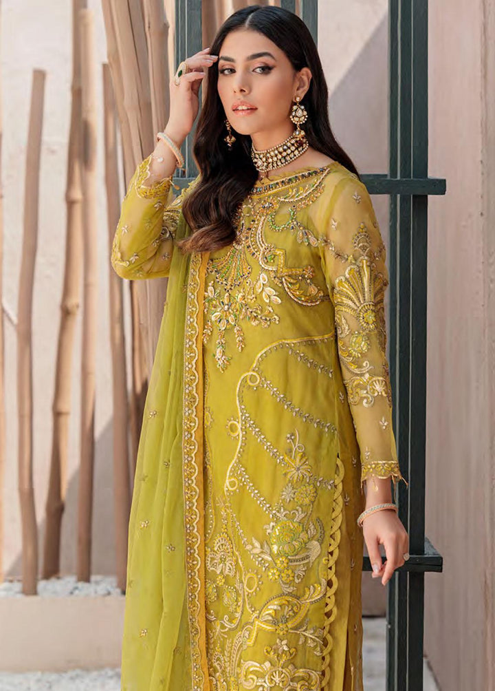 Nafasat By Emaan Adeel Embroidered Organza Suits Unstitched 3 Piece EA22N NF-02 - Formal Collection