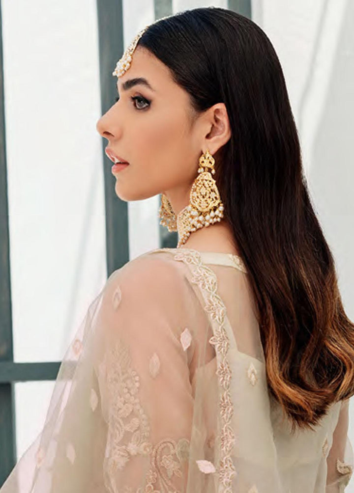 Nafasat By Emaan Adeel Embroidered Organza Suits Unstitched 3 Piece EA22N NF-04 - Formal Collection