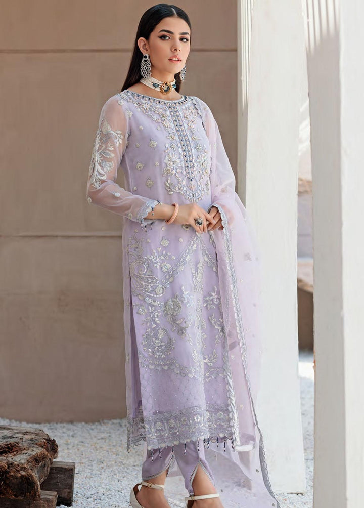 Nafasat By Emaan Adeel Embroidered Organza Suits Unstitched 3 Piece EA22N NF-05 - Formal Collection