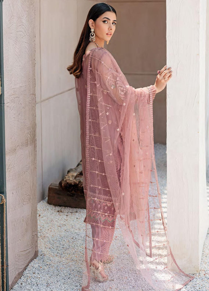 Nafasat By Emaan Adeel Embroidered Organza Suits Unstitched 3 Piece EA22N NF-08 - Formal Collection