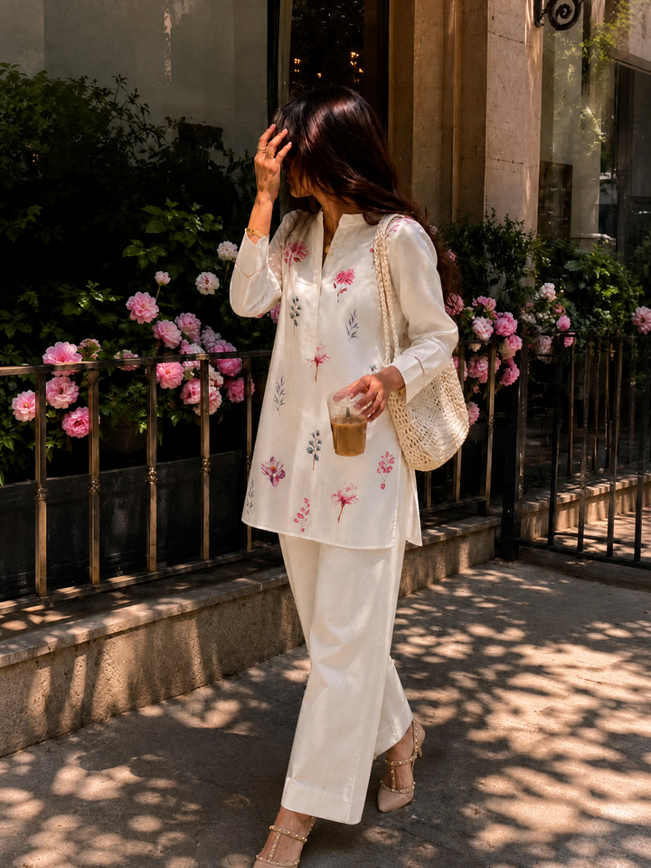 Nairah Women Pret Printed Arabic Lawn Suit NAH26PN Lia - Spring Collection