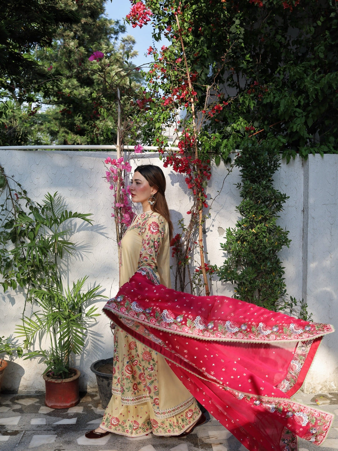 Kalabagh by Hussain Rehar Unstitched Embroidered Luxury Lawn 3 Piece Suit HR26UKL D2 Zubdah - Festive Collection
