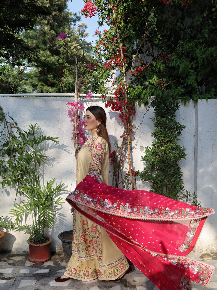 Kalabagh by Hussain Rehar Unstitched Embroidered Luxury Lawn 3 Piece Suit HR26UKL D2 Zubdah - Festive Collection