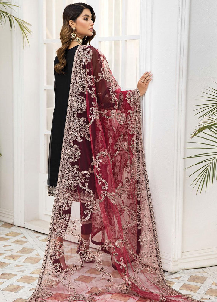 Nainsukh by House of Nawab Embroidered Organza Suits Unstitched 3 Piece HON22-N2 Minaz 5B - Luxury Collection