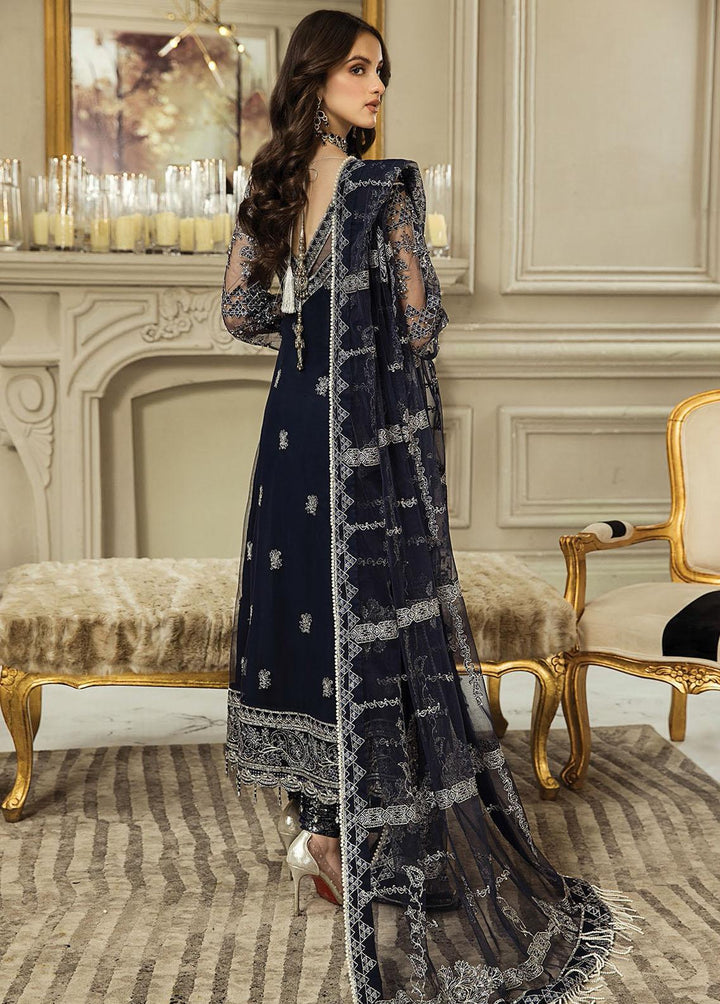 Nainsukh by House of Nawab Embroidered Net Suits Unstitched 3 Piece HON23-N3 03 Sanea (B) - Luxury Collection