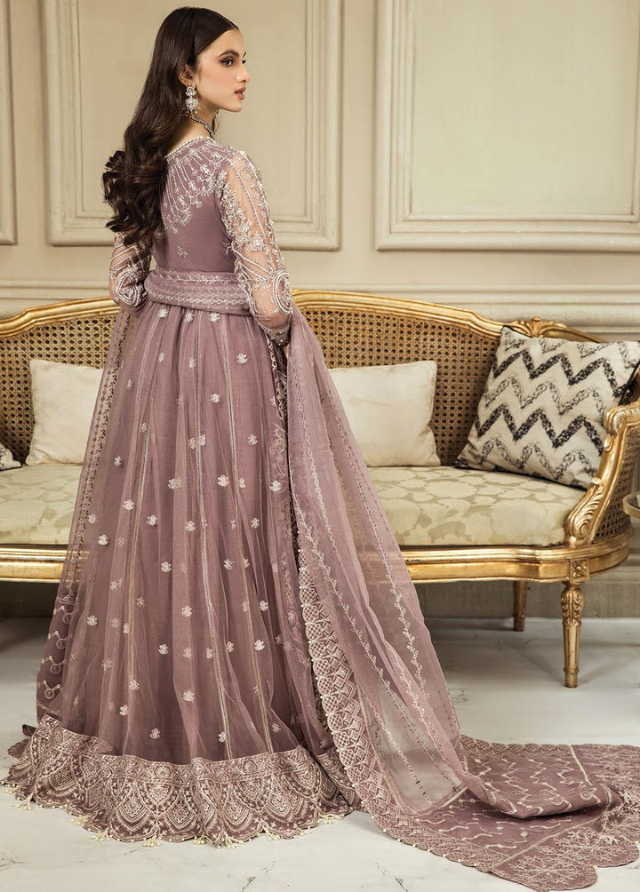 Nainsukh by House of Nawab Embroidered Net Suits Unstitched 3 Piece HON23-N3 05 Farisha (B) - Luxury Collection