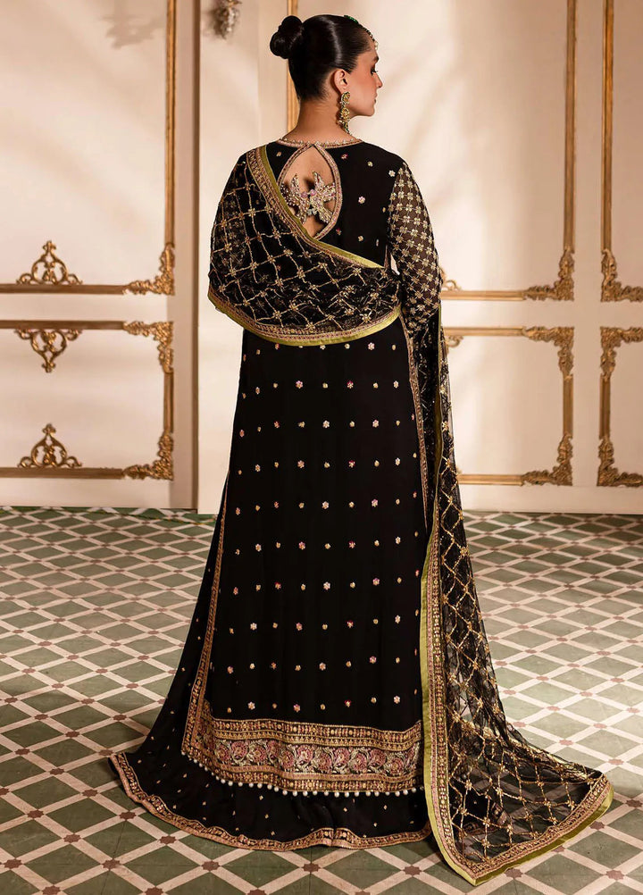 Naira by Roheenaz Embroidered Organza Suit Unstitched 4 Piece ENZ24N RNZ-03 Taliya - Luxury Collection